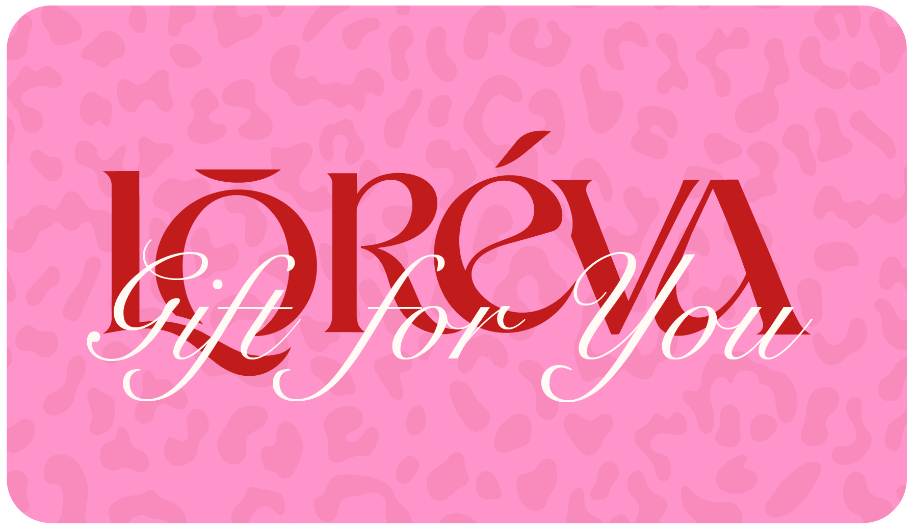 LORÉVA gift card